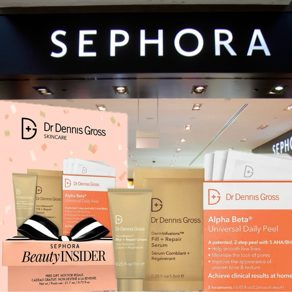 Sephora Beauty Insider Dr. Dennis Gross Skincare Spa Trio Mini Set NWT